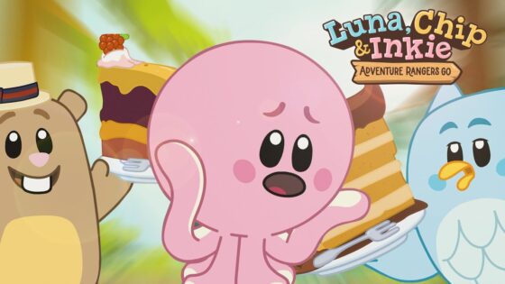 Just Desserts 🍰 Full Episode 🌲 Luna Chip & Inkie 🌲Nature Cartoon for Kids - Kids (0-5), Kingdom Kids Zone - Luna, Chip & Inkie