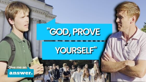 Stuart & Cliffe Knechtle | "God If You Come Down here Right Now I'll Convert!" | Give Me An Answer - Q&A Sessions, Truth Seekers - Give Me An Answer with Stuart & Cliffe Knechtle