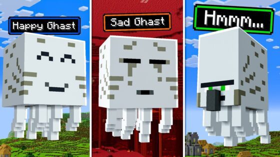 I Built Every Blasting Ghast in Minecrast - Gameplay, Kingdom Kids Zone, Minecraft - CringyGull