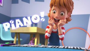 The Piano 🎹 | The Fixies | Cartoons for kids | Learning videos - Kingdom Kids Zone, Little Learners - The Fixies