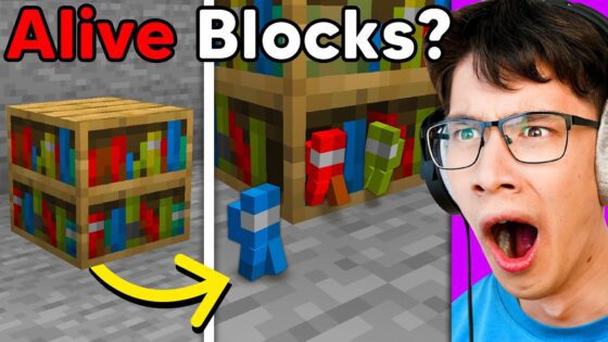 What if Minecraft Blocks Were Alive? - Gameplay, Kingdom Kids Zone, Minecraft - EYstreem