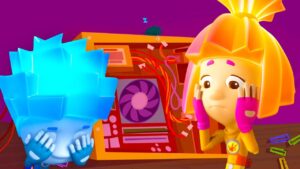 The Fan | The Fixies | Cartoons for kids | Learning videos - Kingdom Kids Zone, Little Learners - The Fixies