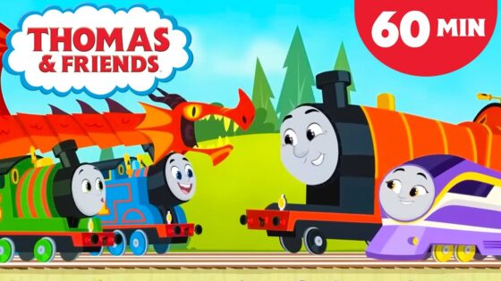 Thomas and the Great Dragon Chase! | Thomas & Friends: All Engines Go | 60+ Minutes - Kids TV Series, Kingdom Kids Zone - Thomas & Friends