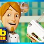 Bob Vs Chef Kitchen Chaos! (Compilation) | Bob the Builder | Cartoons for Kids - Kids (0-4), Kingdom Kids Zone - Bob the Builder