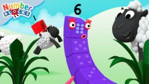 Counting Sheep, Time for Sleep 🐑 | Relaxing Counting for Kids | @Numberblocks - Kingdom Kids Zone, Little Learners - Numberblocks