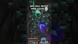 Don’t Look Back When Mining in Minecraft… - Gameplay, Kingdom Kids Zone, Minecraft - EYstreem