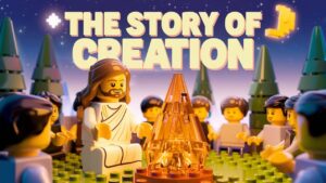 Jesus Tells The Story Of Creation - Gameplay, Kingdom Kids Zone, Minecraft - Supernatural Kids