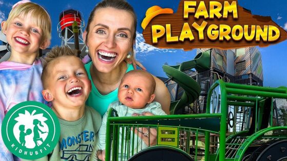 Active Farm Playground Adventure 🚜 Educational Free Play & Fitness for Kids Low Stimulation Learning - Kingdom Kids Zone, Little Learners - Happy Hubbard’s - Educational Videos for Kids
