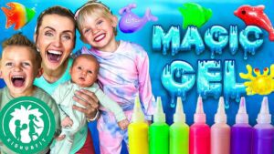 Kids Magic Water Elf! STEM Gel Activity! Educational Video! Science & Animal Exercise for Children - Kingdom Kids Zone, Little Learners - Happy Hubbard’s - Educational Videos for Kids