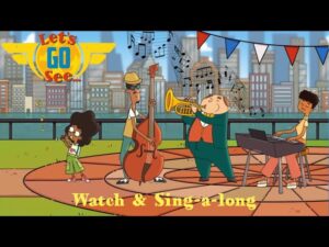 Watch & Sing-a-long to this song all about New York. | Music | Songs | Cartoons for Kids | - Kingdom Kids Zone, Little Learners - Let's Go See