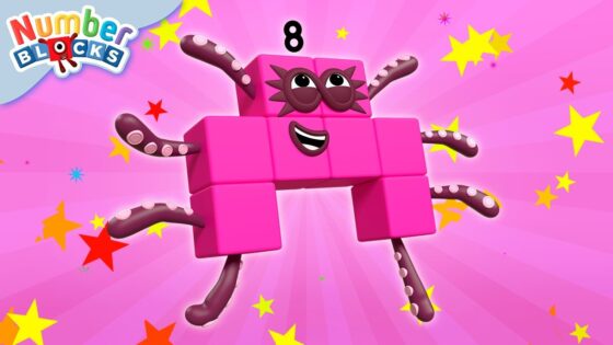 💞 Numberblock 8's Guide to Helping Others 🐙 | Counting for Kids | @Numberblocks - Kingdom Kids Zone, Little Learners - Numberblocks