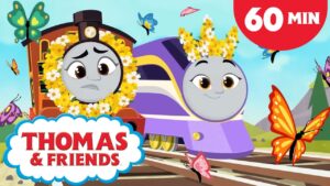 Thomas & Friends Fun Chasing Butterflies! | Thomas & Friends: All Engines Go | 60+ Minutes! - Kids TV Series, Kingdom Kids Zone - Thomas & Friends