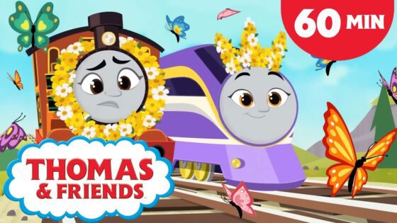 Thomas & Friends Fun Chasing Butterflies! | Thomas & Friends: All Engines Go | 60+ Minutes! - Kids TV Series, Kingdom Kids Zone - Thomas & Friends