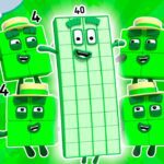 Nature Number Patterns 💚 | Counting and Kindness for Kids | @Numberblocks - Kingdom Kids Zone, Little Learners - Numberblocks