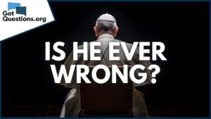 Is papal infallibility biblical? | GotQuestions.org - Tradition vs Scripture, Truth Seekers - Got Questions Ministries