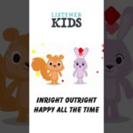 Inright Outright (Happy All the Time) by Listener Kids - Kingdom Kids Zone, Shorts, Sing With Me - Listener Kids