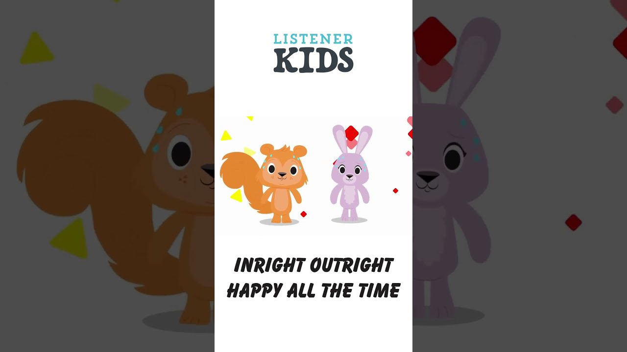 Inright Outright (Happy All the Time) by Listener Kids - Kingdom Kids Zone, Shorts, Sing With Me - Listener Kids