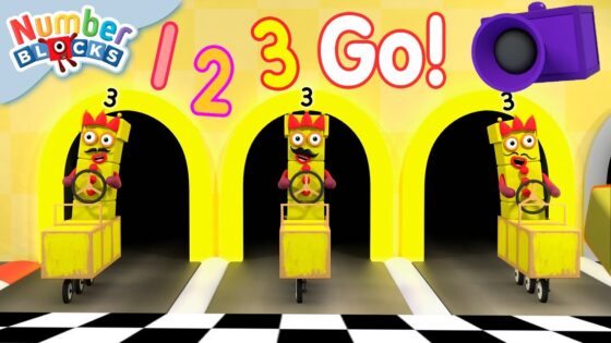On Your Marks, Get Set, RACE! 🏃‍♀️ | Counting for Kids | @Numberblocks - Kingdom Kids Zone, Little Learners - Numberblocks