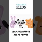 Clap Your Hands All Ye People by Listener Kids - Kingdom Kids Zone, Shorts, Sing With Me - Listener Kids