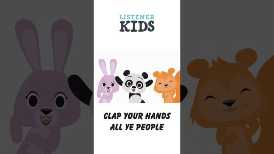 Clap Your Hands All Ye People by Listener Kids - Kingdom Kids Zone, Shorts, Sing With Me - Listener Kids