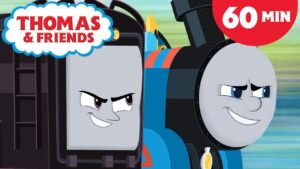 Let's Roll, Thomas! | Thomas and Friends: All Engines GO! | 60 Minutes | Cartoons for Kids - Kids TV Series, Kingdom Kids Zone - Thomas & Friends