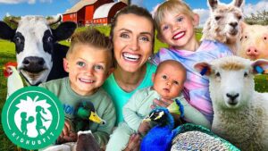 Farm Animal Adventure for Kids! 🐮 Feed, Play & Learn with the Cutest Farm Animals! Educational Video - Kingdom Kids Zone, Little Learners - Happy Hubbard’s - Educational Videos for Kids