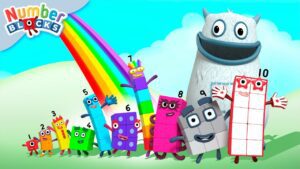 🌈 The Numberblocks Rainbow Extravaganza! 🌈 | Counting for Kids | @Numberblocks - Kingdom Kids Zone, Little Learners - Numberblocks