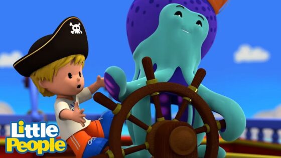 This octopus is out of control | Preschool Learning | Little People – Fisher Price - Kids TV Series, Kingdom Kids Zone - Little People - Fisher Price