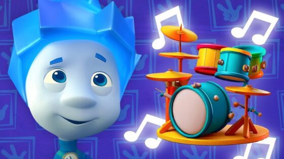 The Drum 🥁 | The Fixies | Cartoons for kids | Learning videos - Kingdom Kids Zone, Little Learners - The Fixies