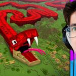 How Long Can The Snake Get? - Gameplay, Kingdom Kids Zone, Minecraft - EYstreem