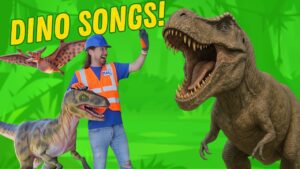 Dinosaurs for Kids🦖🦕 Handyman Hal Dino Songs - Kingdom Kids Zone, Sing With Me - Handyman Hal - Music for Kids