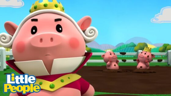 Three Little Pigs | Preschool Learning | Little People – Fisher Price - Kids TV Series, Kingdom Kids Zone - Little People - Fisher Price