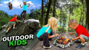 Learning About Nature On A Hike! Safety, Bugs, Hiking & Outdoor Kids Adventure! - Kingdom Kids Zone, Little Learners - Happy Hubbard’s - Educational Videos for Kids