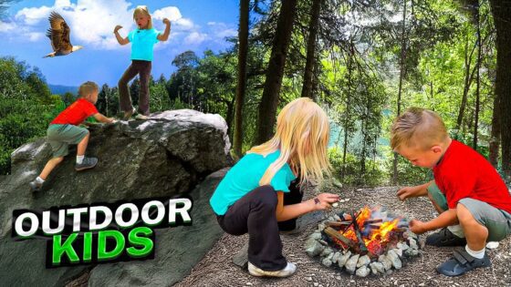 Learning About Nature On A Hike! Safety, Bugs, Hiking & Outdoor Kids Adventure! - Kingdom Kids Zone, Little Learners - Happy Hubbard’s - Educational Videos for Kids