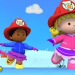 The girls go on a firefighting adventure | Preschool Learning | Little People – Fisher Price - Kids TV Series, Kingdom Kids Zone - Little People - Fisher Price