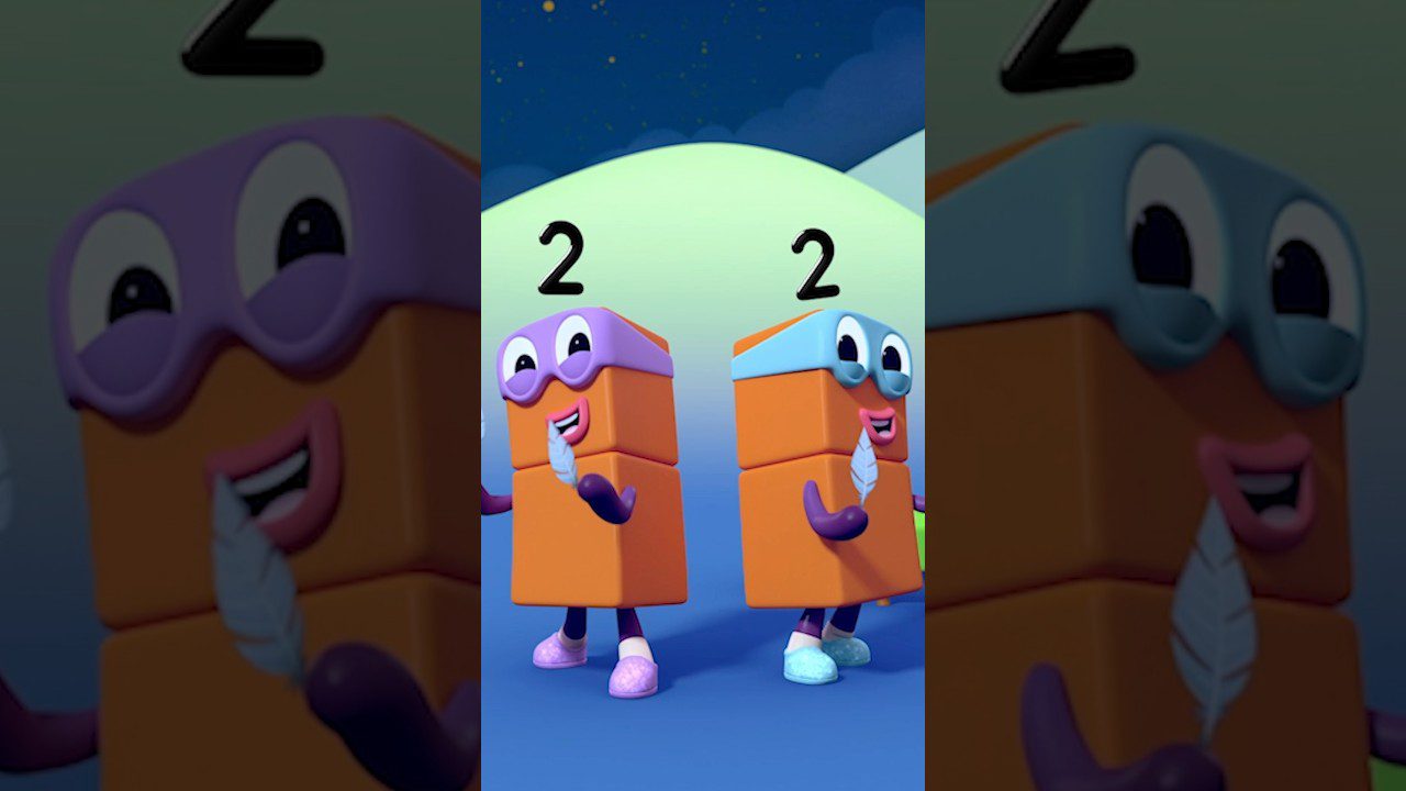 Terrible Twos! 😂 | Part 1 | Counting for Kids | @Numberblocks #shorts - Kingdom Kids Zone, Little Learners, Shorts - Numberblocks