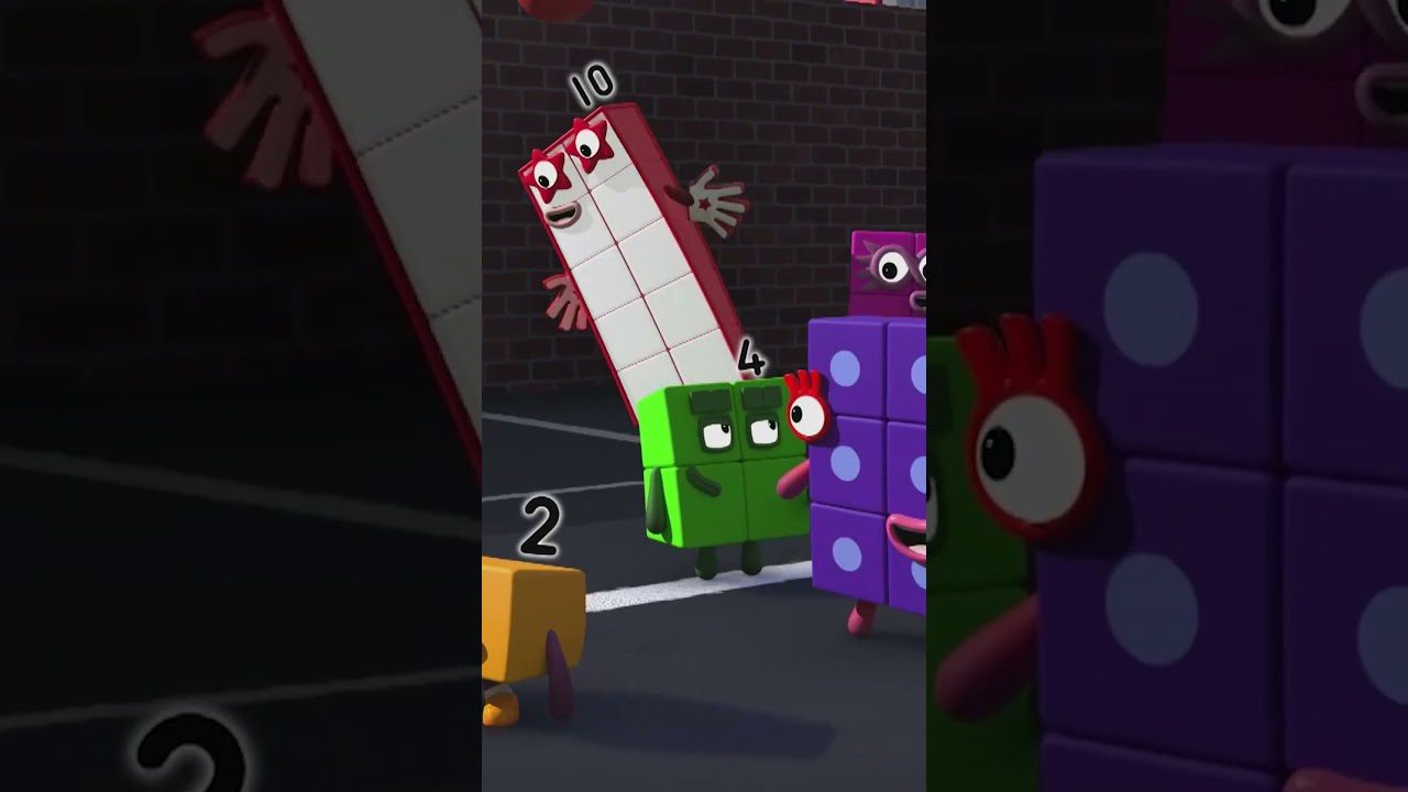 Odd Side Story – Part 1 🌅 | Learn to Count for Kids | 12345 | @Numberblocks #shorts - Kingdom Kids Zone, Little Learners, Shorts - Numberblocks