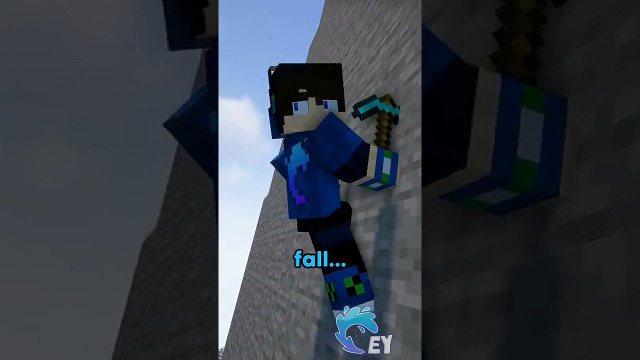 Rock Climbing VS Bully in Minecraft… - Gameplay, Kingdom Kids Zone, Minecraft - EYstreem
