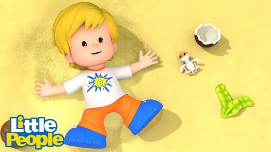 Everyone is Having Fun at the Beach | Preschool Learning | Little People – Fisher Price - Kids TV Series, Kingdom Kids Zone - Little People - Fisher Price