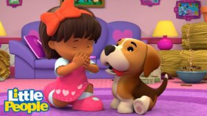 Mia Gets a Puppy | Preschool Learning | Little People – Fisher Price - Kids TV Series, Kingdom Kids Zone - Little People - Fisher Price