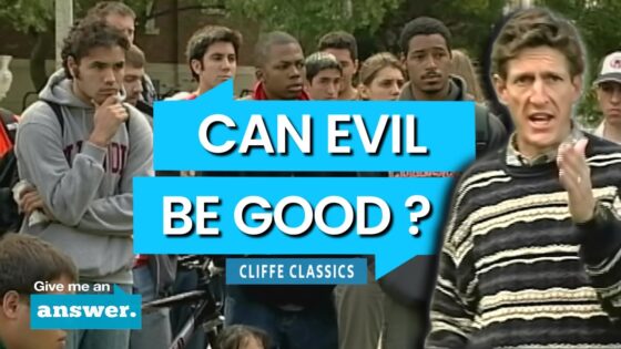 Cliffe Knechtle | Can Good Be Evil And Evil Good? | Give Me an Answer - Q&A Sessions, Truth Seekers - Give Me An Answer with Stuart & Cliffe Knechtle