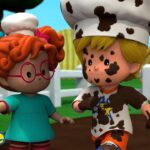 There's Been a Disaster in the Kitchen! | Preschool Learning | Little People Fisher Price - Kids TV Series, Kingdom Kids Zone - Little People - Fisher Price