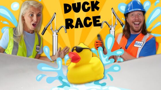 Duck Race! 🦆 The Awesome Song with Handyman Hal and Alex 🛠️ - Kingdom Kids Zone, Sing With Me - Handyman Hal - Music for Kids