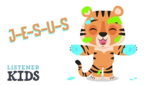 J-E-S-U-S by Listener Kids β animated bible song for kids - Kingdom Kids Zone, Sing With Me - Listener Kids