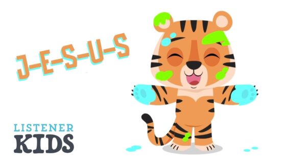 J-E-S-U-S by Listener Kids – animated bible song for kids - Kingdom Kids Zone, Sing With Me - Listener Kids