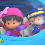 Eddie and Mia's First Flying Lesson! | Preschool Learning | Little People Fisher Price - Kids TV Series, Kingdom Kids Zone - Little People - Fisher Price