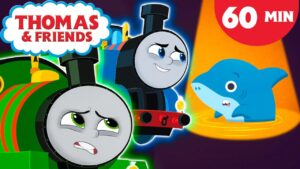 Thomas Helps Percy With His Fears! | Thomas & Friends: All Engines Go! | 60+ Minutes - Kids TV Series, Kingdom Kids Zone - Thomas & Friends