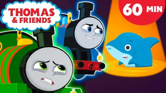 Thomas Helps Percy With His Fears! | Thomas & Friends: All Engines Go! | 60+ Minutes - Kids TV Series, Kingdom Kids Zone - Thomas & Friends