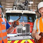 🚒FIRE Truck Song for Kids 🔥🎵 Handyman Hal and Cool Chris Songs for Kids - Kingdom Kids Zone, Sing With Me - Handyman Hal - Music for Kids