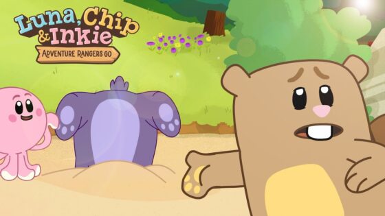 Bear Down 🐻 Full Episode 🌲 Luna Chip & Inkie 🌲Adventure Cartoon for Kids - Kids (0-5), Kingdom Kids Zone - Luna, Chip & Inkie
